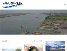 Tablet Screenshot of greatlakesnow.org